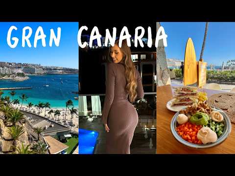 Gran Canaria Travel Vlog ☀️ (exploring Puerto de Mogan, Anfi del mar, Maspalomas)