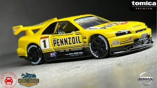 Tomica Premium Racing Nissan Pennzoil Nismo GT-R R34 - YouTube
