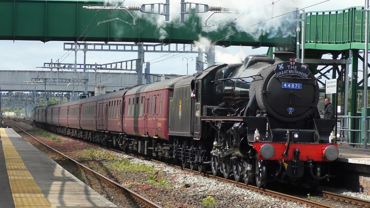 Black 5 44871 'The Great Britain XVI' Day 9 21st April 2024