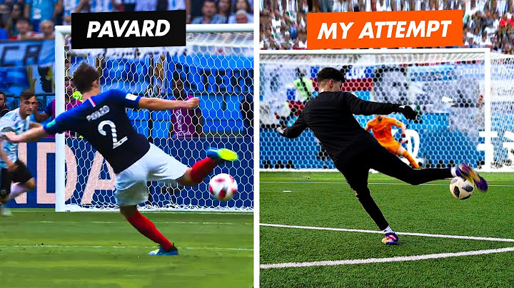 BEST WORLD CUP 2018 GOALS RECREATED