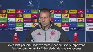 Flick hails 'popular Alaba' as contract negotiations take dramatic turn