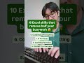 10 Excel skills that remove half your busywork 😱