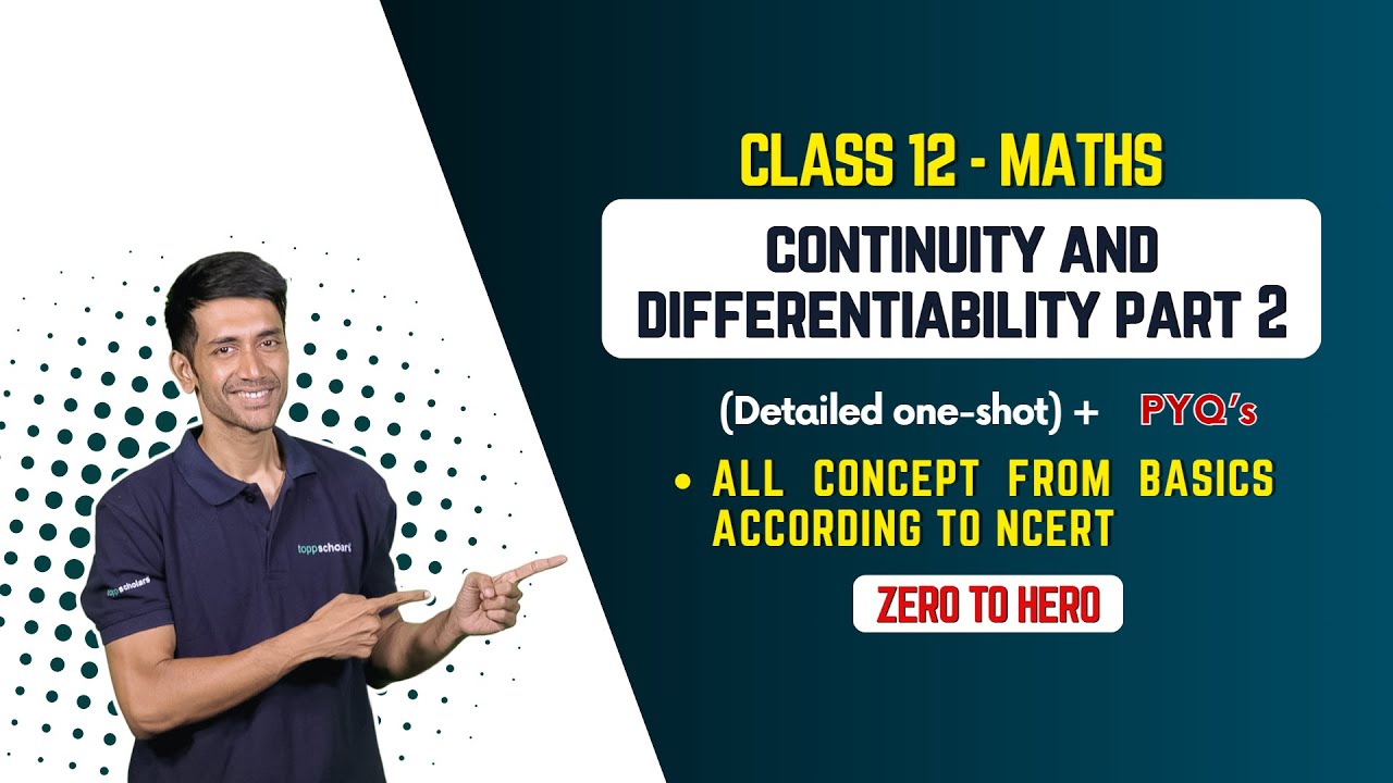 CONTINUITY & METHOD OF DIFFERENTIABILITY in 1 Shot : All Concepts ...