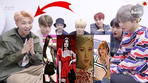 BTS REACTION TO BLACKPINK BEST TIKTOK COMPILATION 💕💜 (fmv)