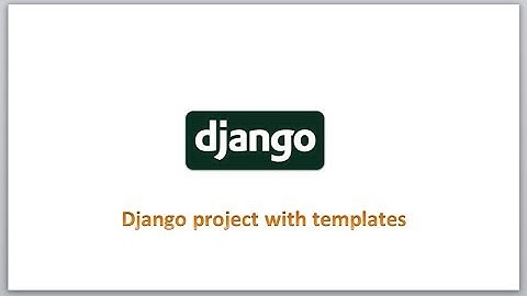 Django Tutorials for Beginners | video-7 | Templates of Django
