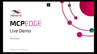 Live Demo: How to Install a Simple Edge Cloud
