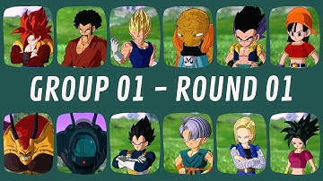 Group 01 - Round 01 | CPU Tournament - Dragon Ball Sparking Zero