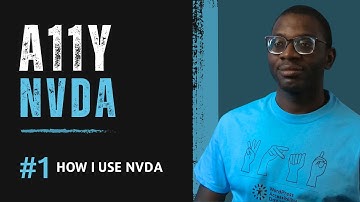 How I use NVDA Screen Reader for browsing the web (LIVE)