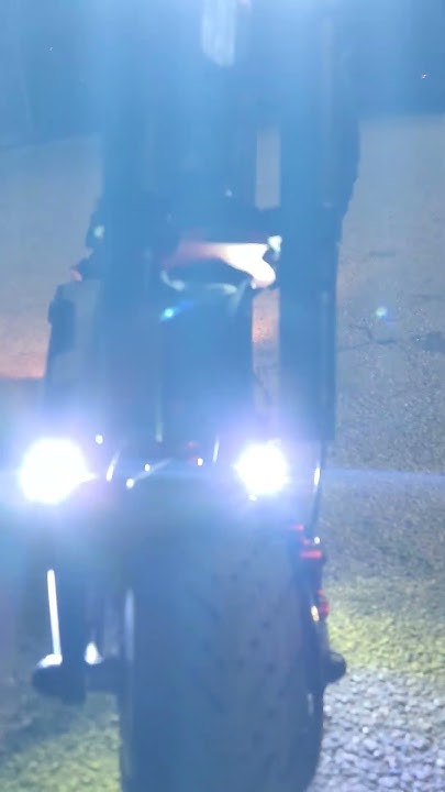 Inmotion RS Midnight 6000K White LED Front Running Lights Swapped. #