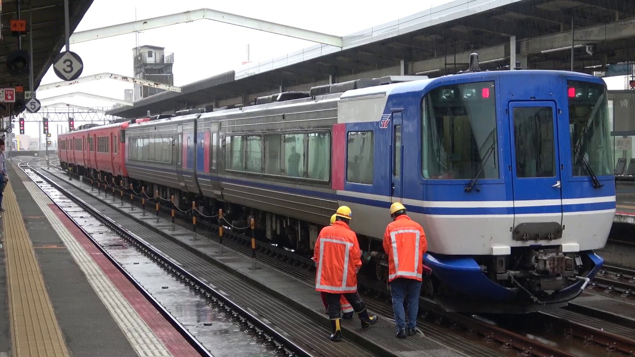 【完全版!】スーパーはくととキハ47形普通列車が鳥取駅で連結されて回送される一部始終(2018/9/29)