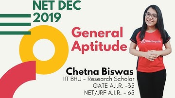 CSIR- NET DEC 2019 Section A, Solutions -By Chetna Biswas
