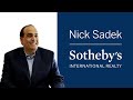 A personal introduction  nick sadek