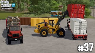 Selling CONTAINERS of WOOD | PLATINUM EDITION-SILVERRUN | EP 37 #timelapse