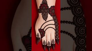 mehndi design for front hand|| mehandi design|| easy mehndi design||