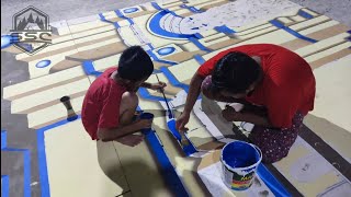 Capel Gontor || TAHAP DEMI TAHAP PEMBUATAN BACKGROUND SHIGOR SUPER CAMP 2021 #shigorbengkulu