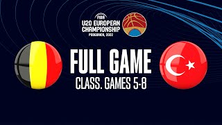 Belgium v Turkey | Full Basketball Game