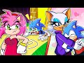 Mommy Amy Say Goodbye... Baby Sonic Love Rouge Step Mom - Sonic the Hedgehog Animation