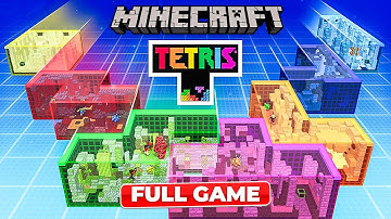 Minecraft x Tetris DLC - Full Game Walkthrough