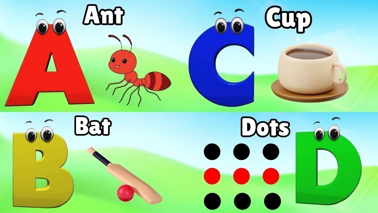 ABC Phonics Song - Toddler Learning Video Songs , A for Apple , Nursery Rhymes , Alphabet song