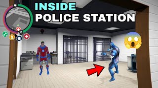 rope hero enter in police station | new update | rope hero vice town || classic gamerz