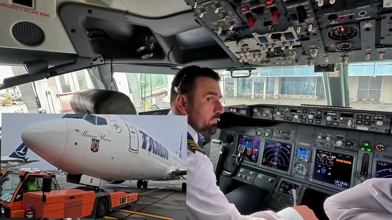 Boeing 737 Epic Startup & Takeoff  Cockpit View | Best Cockpit Landing Video | GoPro 12