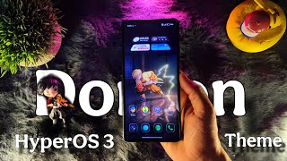 Hyperos 3! Anime Premium Theme for Any Xiaomi Devices | #hyperos3 