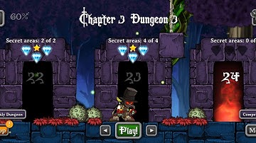 Magic Rampage Chapter 3 Dungeon 3 with ⭐  Blue Diamond 💎