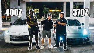 We Filmed DANNY Z's 400Z and 370Z! | OUR FIRST VLOG!