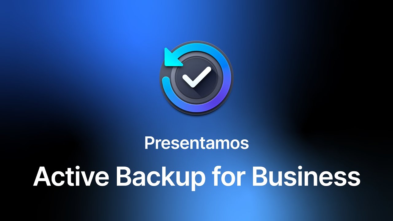 Presentando Synology Active Backup for Business | Synology - YouTube