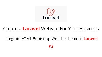 Integrate HTML Theme in Laravel | Create Business Website by yourself | Developed Agency Website