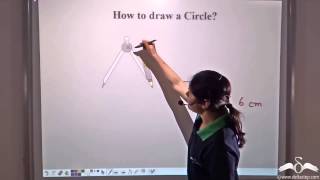 Construction of a Circle | Class 6 | ICSE | CBSE