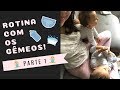 ROTINA COM OS GÊMEOS - PARTE 1 | OS GÊMEOS DA CA