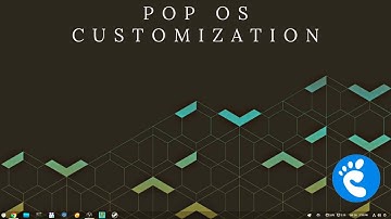 POP OS CUSTOMIZATION - NEWSUR - DARK