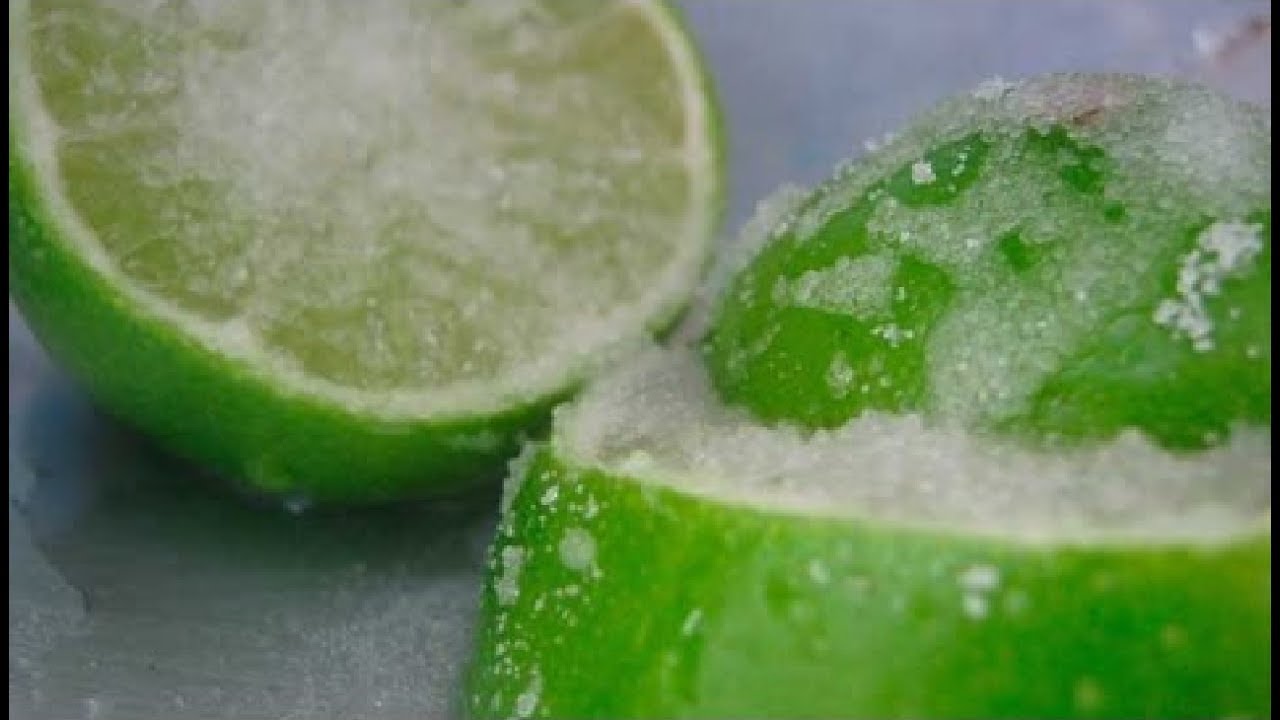 Mango verde con sal y limón