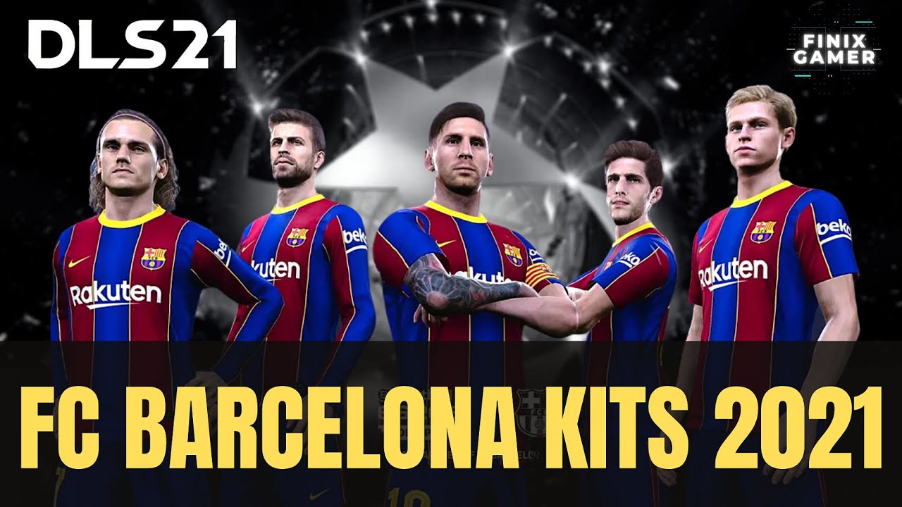 kit barcelona 2021 dream league soccer