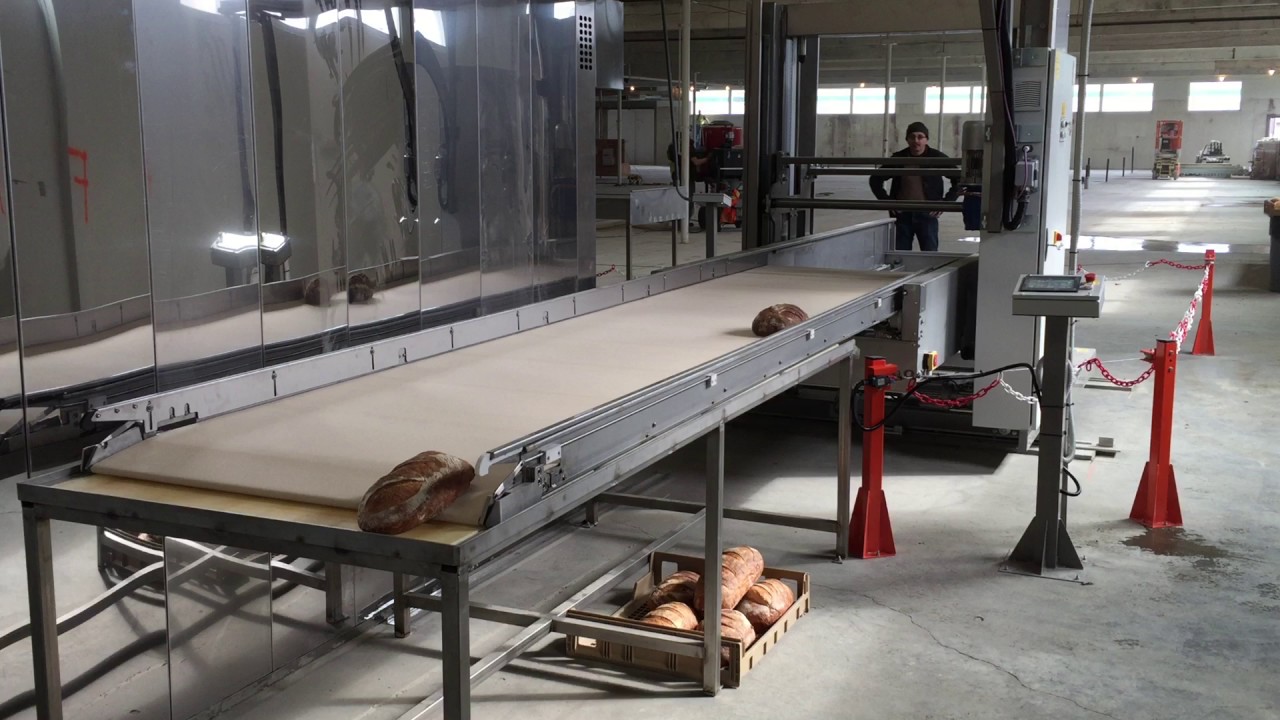 AGIV OVENS STEAM TUBE DECK OVEN WITH AUTOMATIC LOADER YouTube