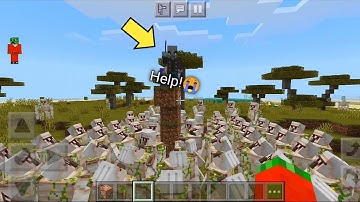 How to summon Infinity Iron Golem with Command Block - Minecraft PE