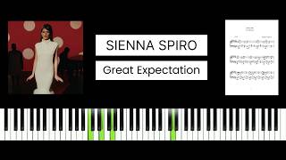 Sienna Spiro - Great Expectation (best Piano Tutorial & Cover)