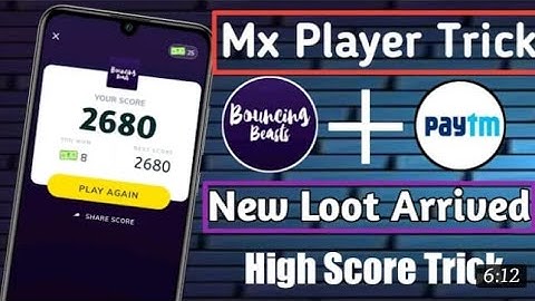 New Mx Player Bouncing Beast Trick || Mx Player Unlimited Score Trick || New Mx Player Trick 2021