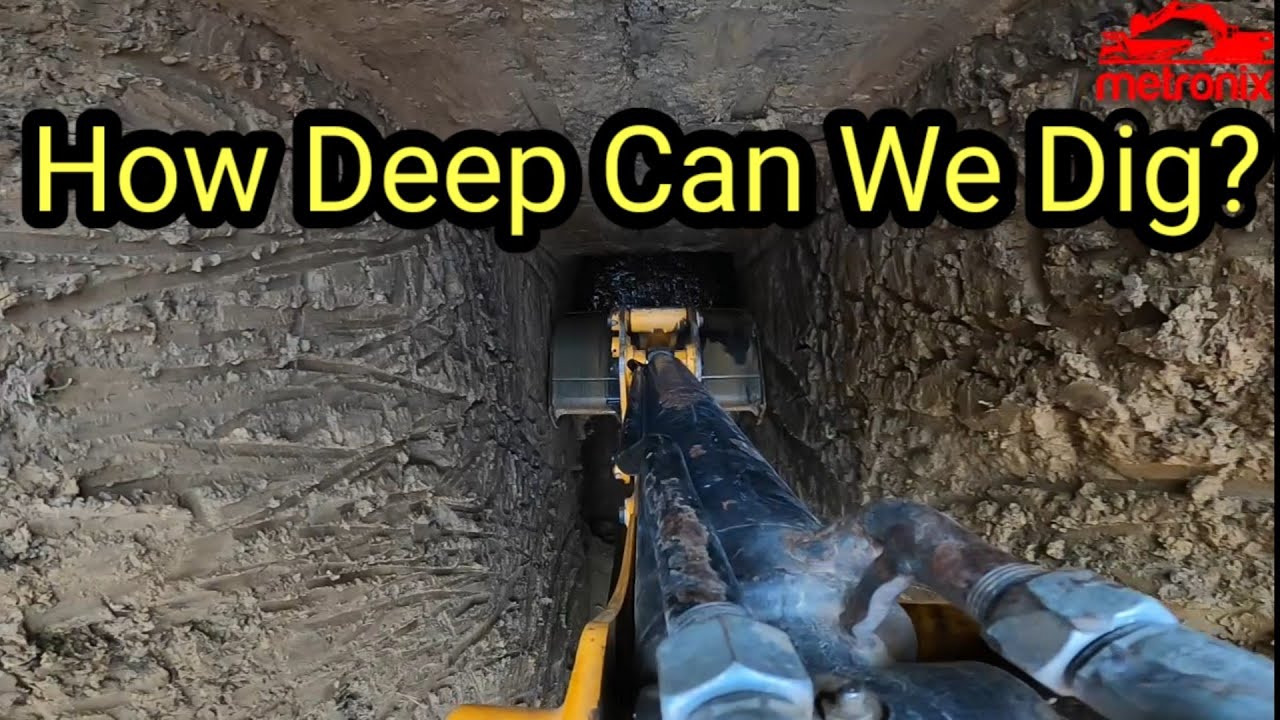 How Deep Can The Biggest Excavator Dig?