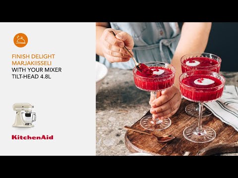 Finnish Lingonberry Jelly Dessert with your mixer tilt-head 4.8 L | Recipe | KitchenAid