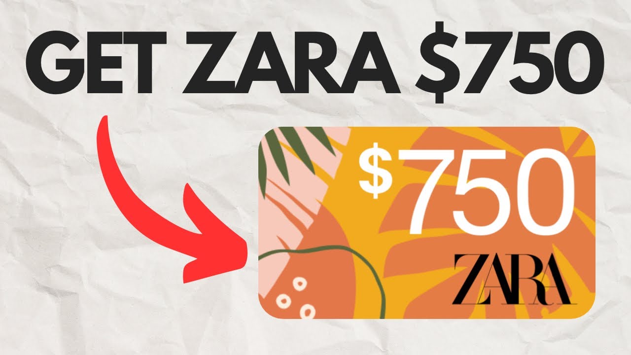 New Zara Coupon Code Tutorial | Get The Zara $750 Coupon