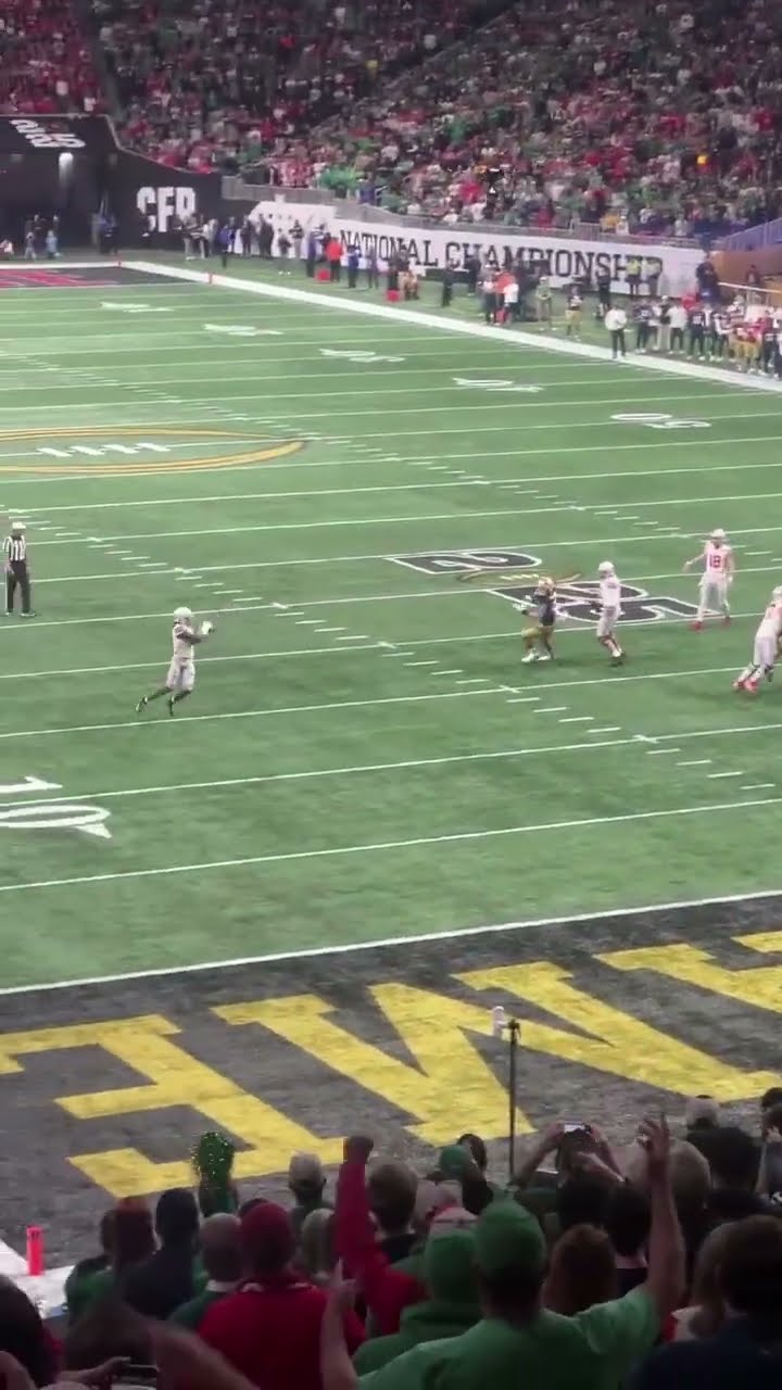 The defender knew it was coming to Jeremiah Smith and it didn't matter ?