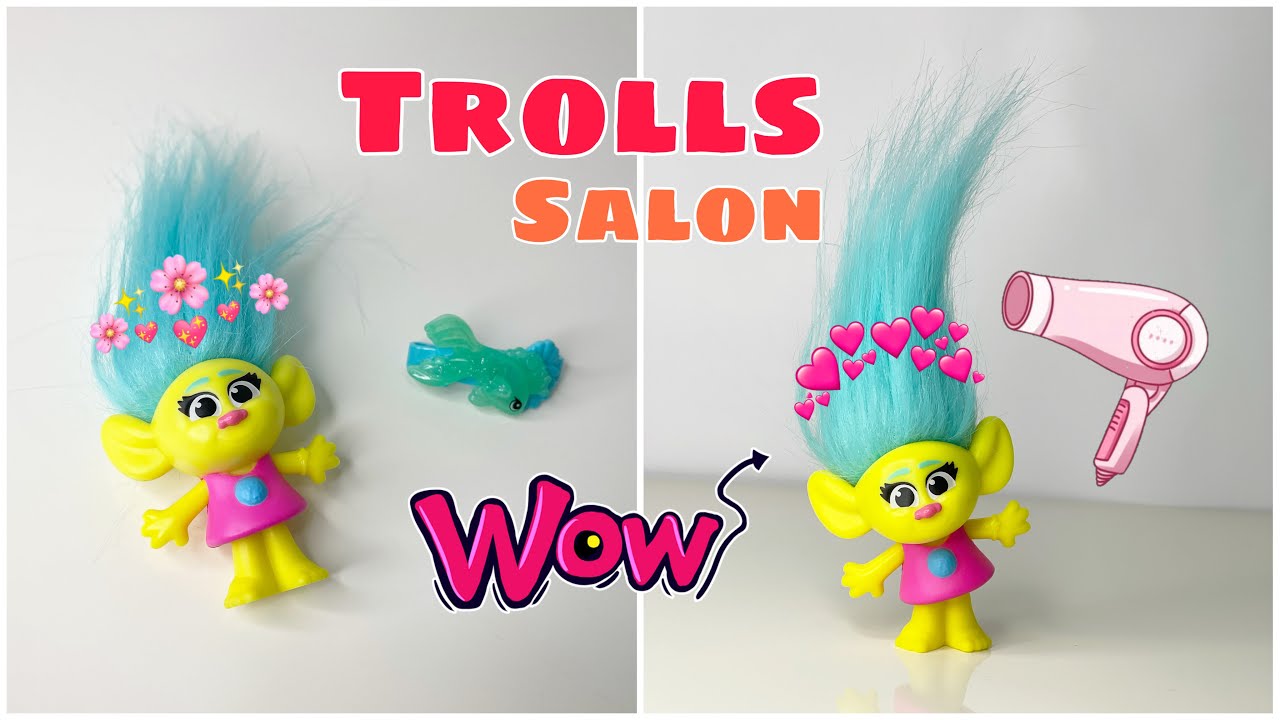 Trolls Salon Colorful Kids Toy