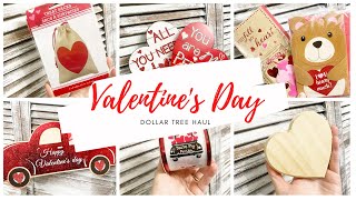DOLLAR TREE HAUL * NEW VALENTINE'S DAY FINDS* | VALENTINE'S DAY DOLLAR TREE HAUL | DOLLAR TREE HAUL