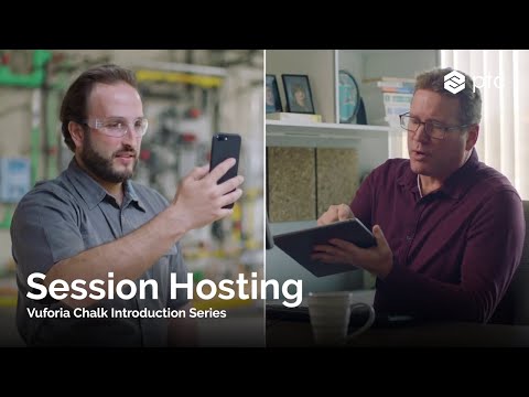 Session Hosting and Connect Codes - Vuforia Chalk Introduction Series