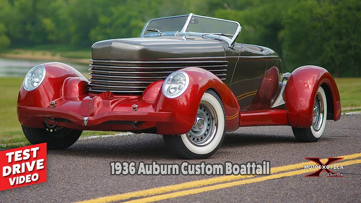 1936 Auburn Custom Boattail Speedster -- SOLD