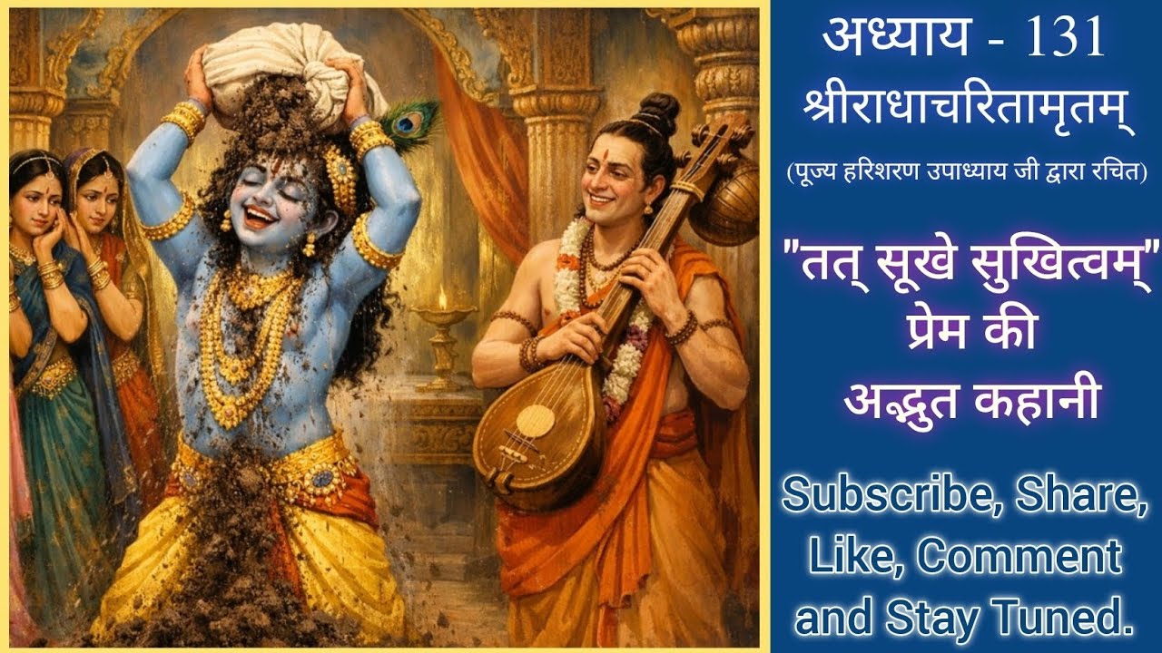 ना नर्क का भय, ना पाप का डर, श्रीराधा और सखियों का कृष्ण के लिए अद्भुत प्रेम | श्रीकृष्ण का पेट दर्द