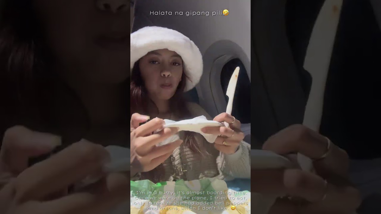 My journey back to the Philippines! ✈️🥪