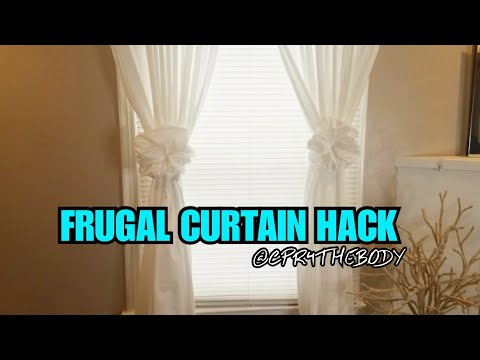 Video: How To Tie Curtains